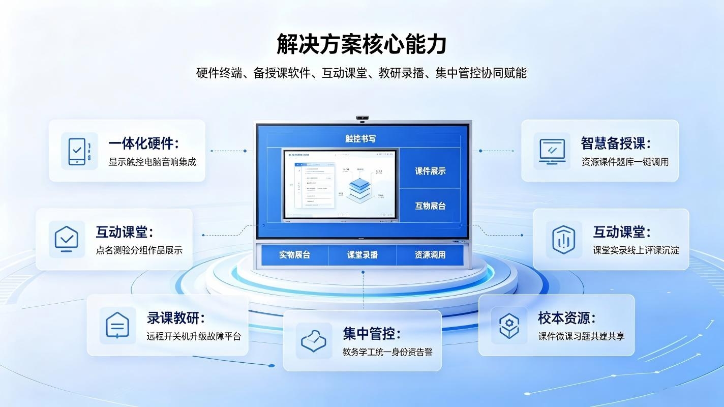 智慧校园智慧黑板解决方案:一体化智慧教学终端,构建沉浸式互动智慧教室(图3) 智慧校园智慧黑板解决方案:一体化智慧教学终端,构建沉浸式互动智慧教室(图3)