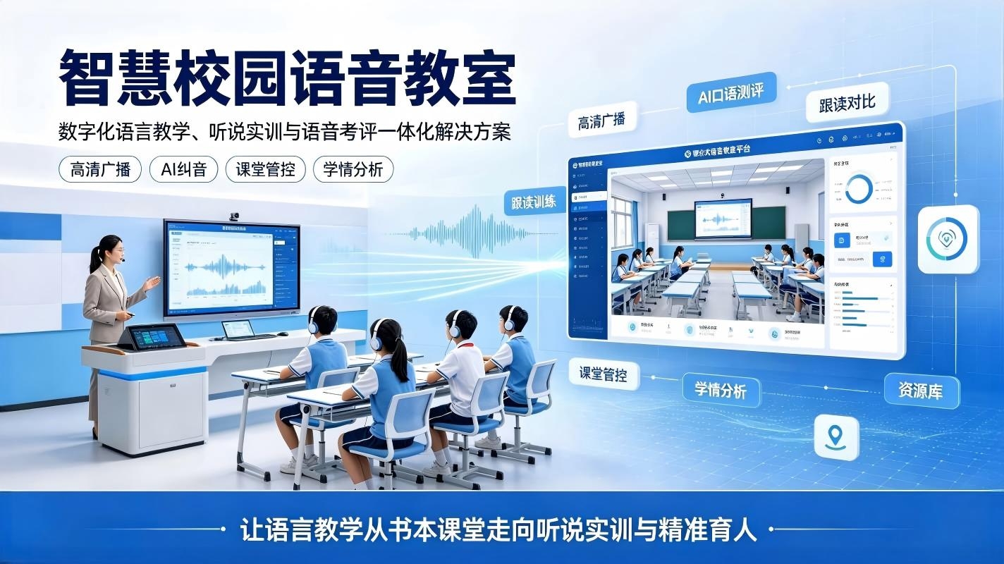 智慧校园语音教室：数字化语音教学解决方案