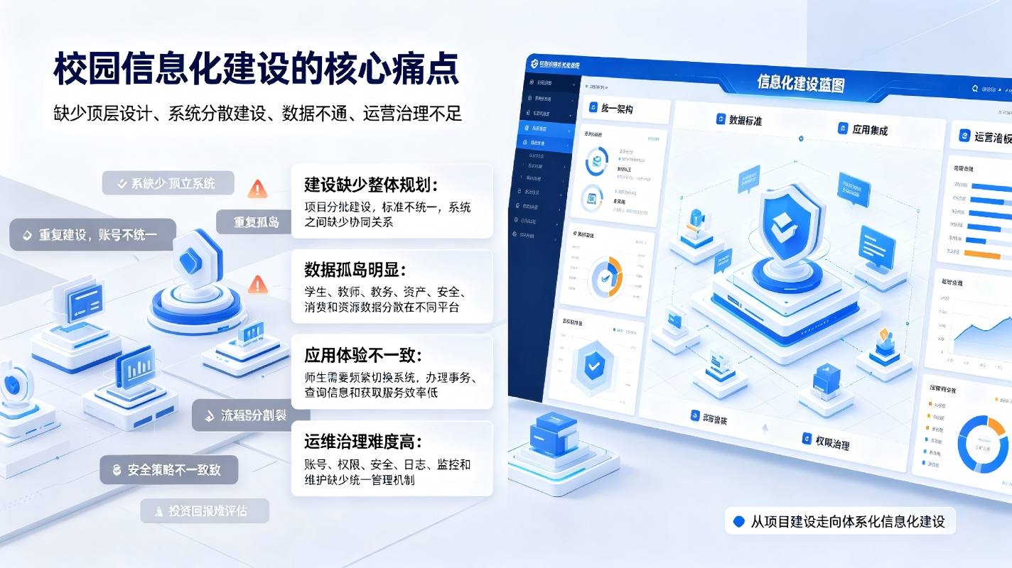 智慧校园信息化建设:教育信息化2.0背景下校园信息化整体规划与实施方案(图2) 智慧校园信息化建设:教育信息化2.0背景下校园信息化整体规划与实施方案(图2)