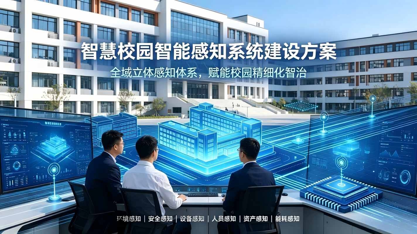 智慧校园智能感知系统建设方案:赋能校园精细化智治(图1) 智慧校园智能感知系统建设方案:赋能校园精细化智治(图1)