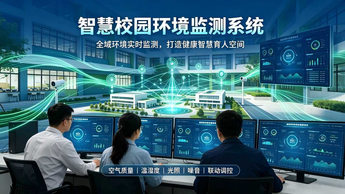 智慧校园环境监测系统建设方案：打造健康智慧育人空间