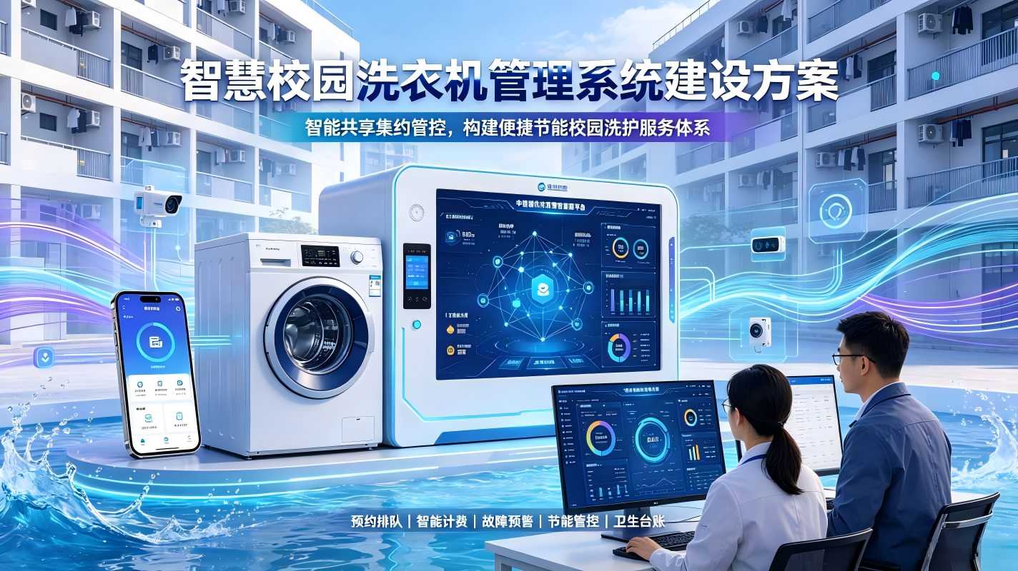 智慧校园洗衣机管理系统建设方案：构建便捷节能校园洗护服务体系