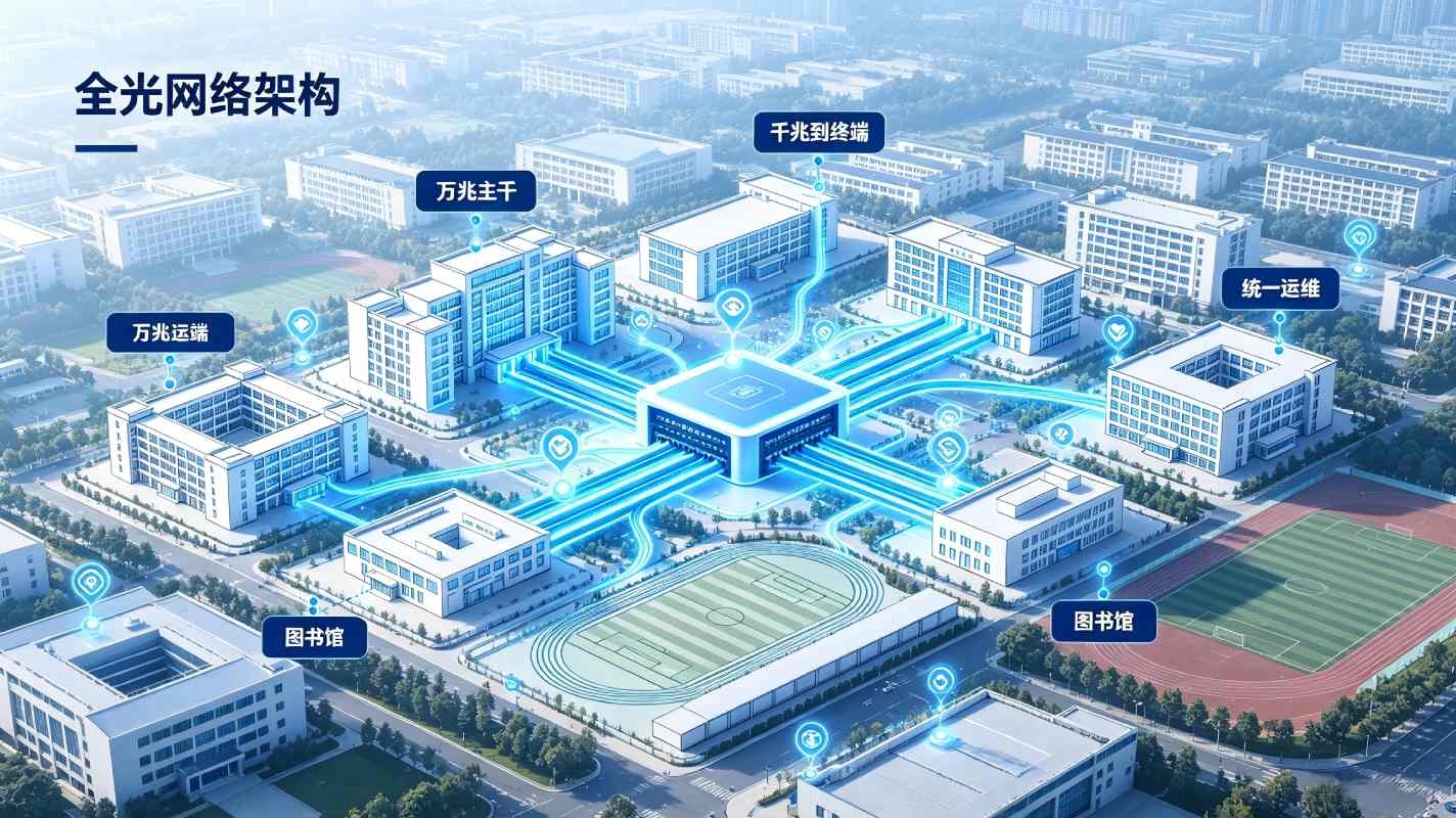 智慧校园网络建设:筑牢教育数字化转型的数字底座(图2) 智慧校园网络建设:筑牢教育数字化转型的数字底座(图2)