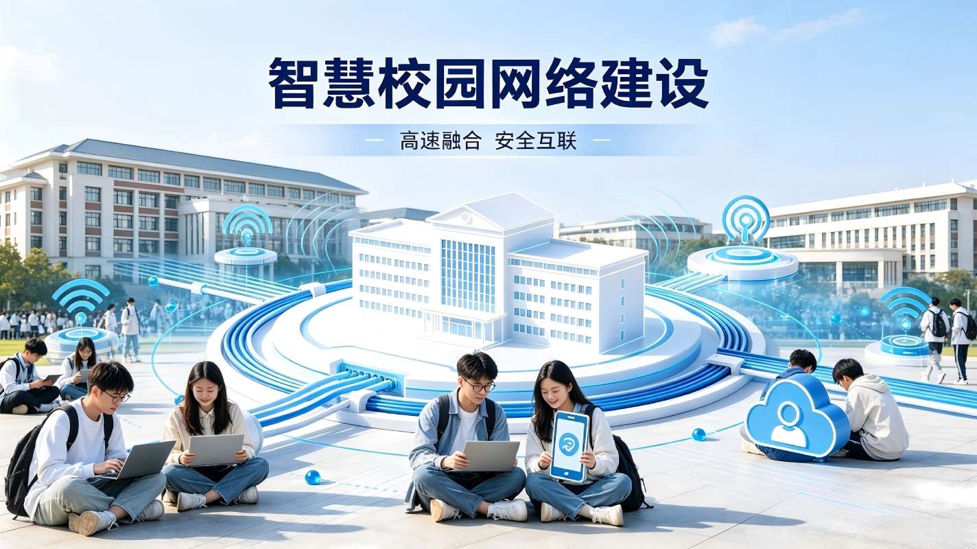 智慧校园网络建设:筑牢教育数字化转型的数字底座(图1) 智慧校园网络建设:筑牢教育数字化转型的数字底座(图1)