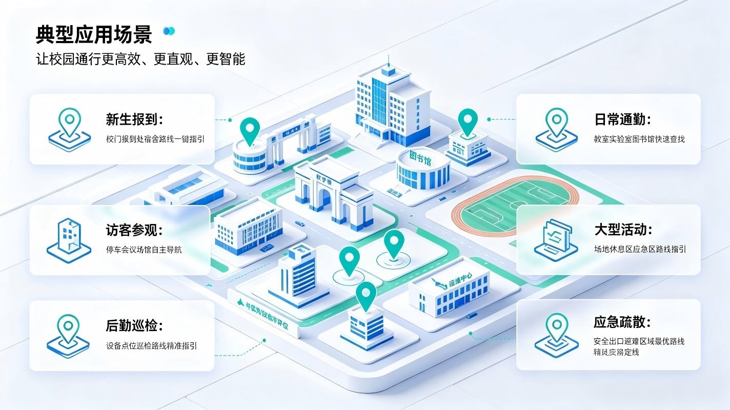 智慧校园导航系统建设方案:构建高效便捷智慧校园服务体系(图4) 智慧校园导航系统建设方案:构建高效便捷智慧校园服务体系(图4)