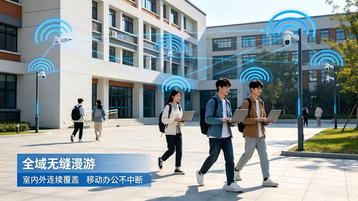 智慧校园无线网络建设规划:赋能教育数字化的无线底座(图3) 智慧校园无线网络建设规划:赋能教育数字化的无线底座(图3)