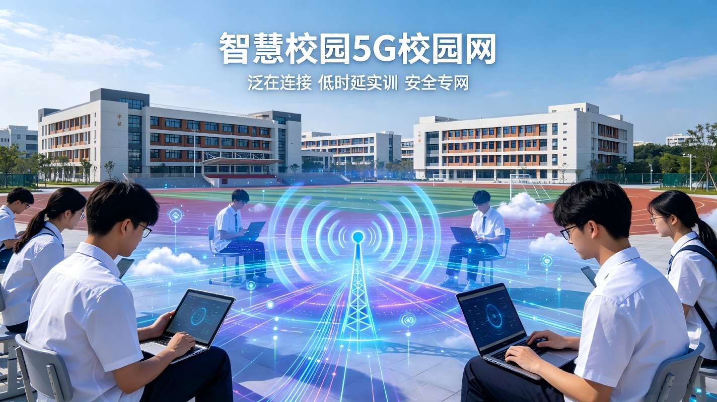 智慧校园 5G 校园网:构筑泛在互联的新一代校园数字底座(图1) 智慧校园 5G 校园网:构筑泛在互联的新一代校园数字底座(图1)