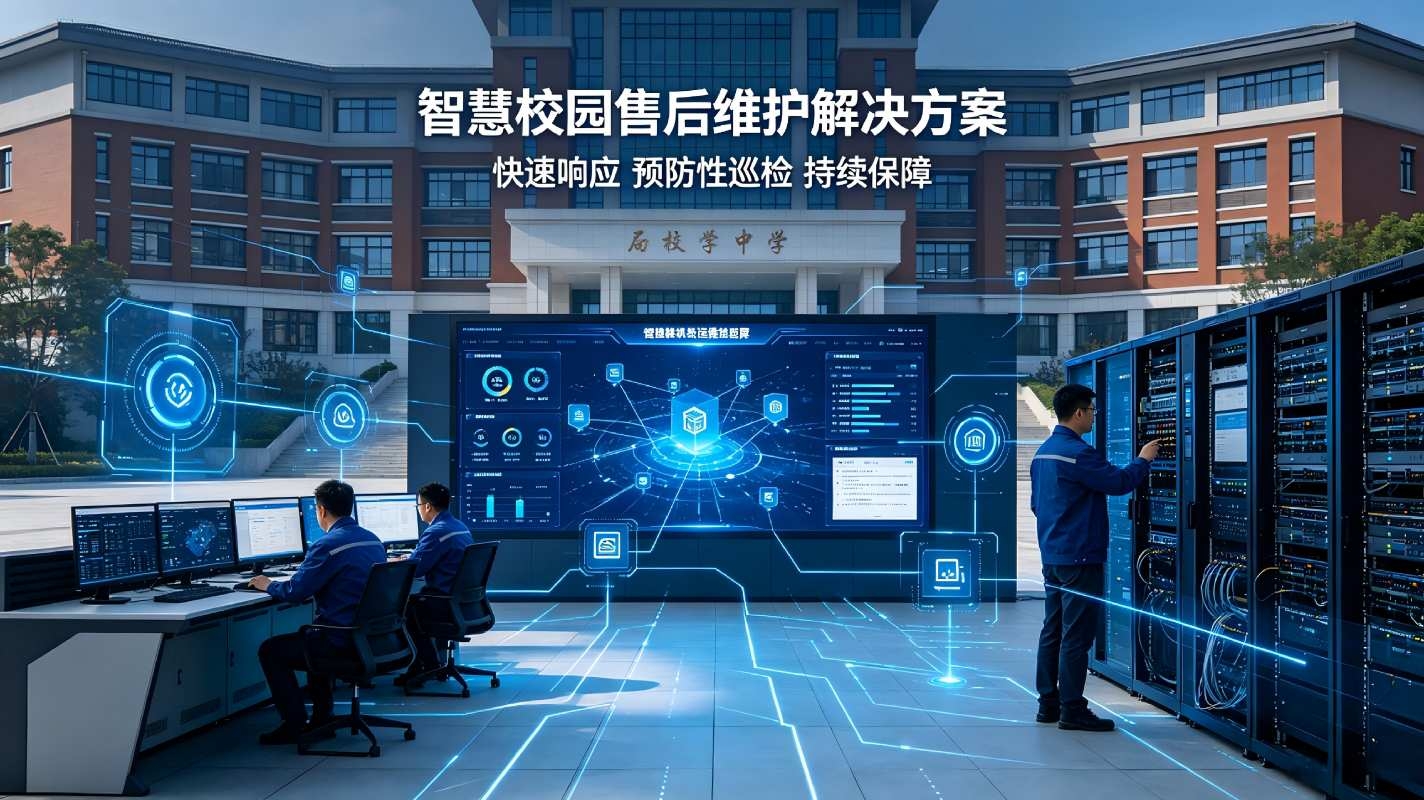 智慧校园售后维护解决方案:保障校园信息化系统长期稳定运行(图1) 智慧校园售后维护解决方案:保障校园信息化系统长期稳定运行(图1)