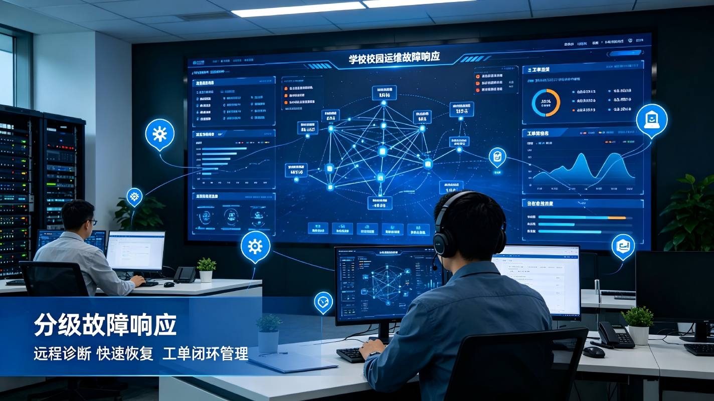 智慧校园售后维护解决方案:保障校园信息化系统长期稳定运行(图3) 智慧校园售后维护解决方案:保障校园信息化系统长期稳定运行(图3)