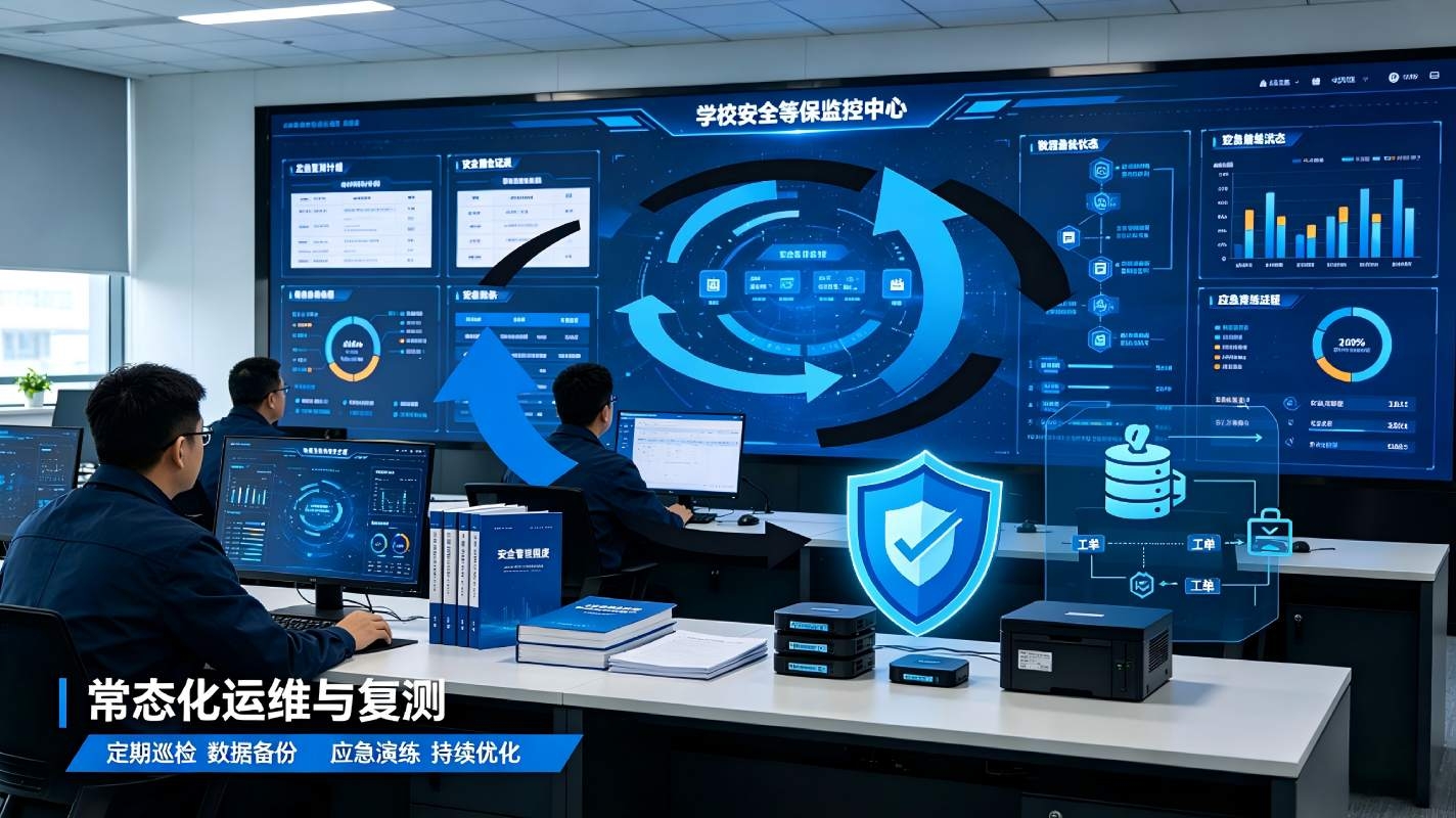 智慧校园等保建设系统:筑牢教育数字化网络安全防线(图4) 智慧校园等保建设系统:筑牢教育数字化网络安全防线(图4)