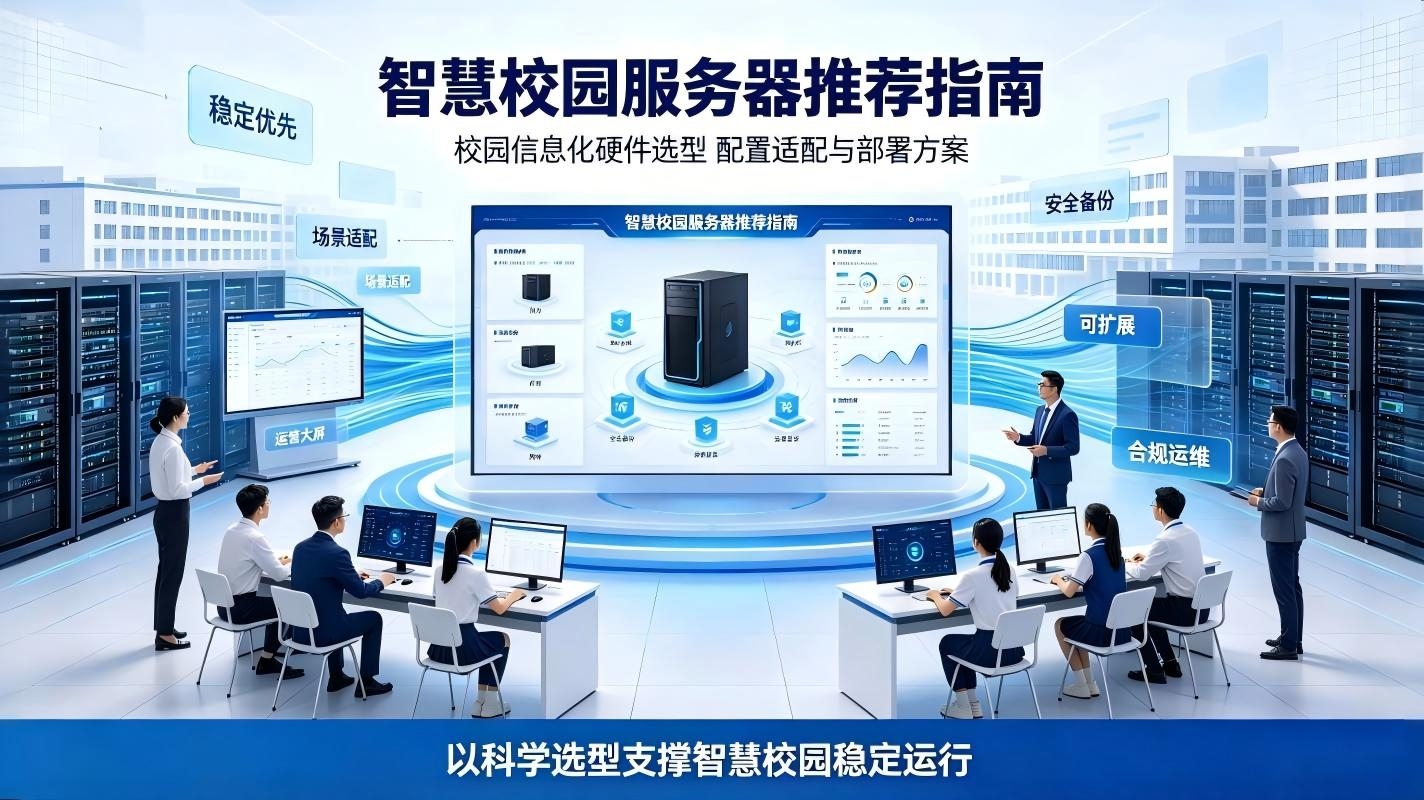 智慧校园服务器推荐指南：校园信息化硬件选型、配置适配与部署方案