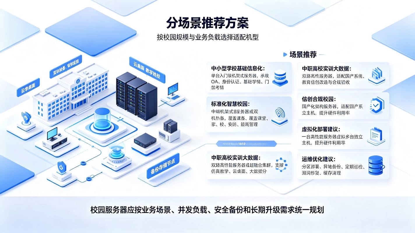 智慧校园服务器推荐指南：校园信息化硬件选型、配置适配与部署方案(图4)