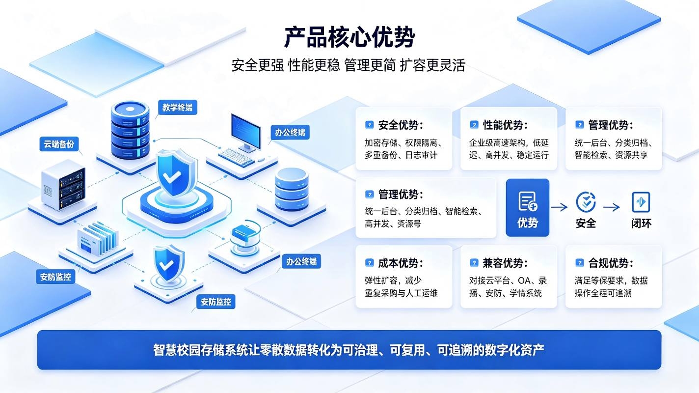 智慧校园存储系统：校园数据安全存储，备份与一体化管理解决方案(图4)