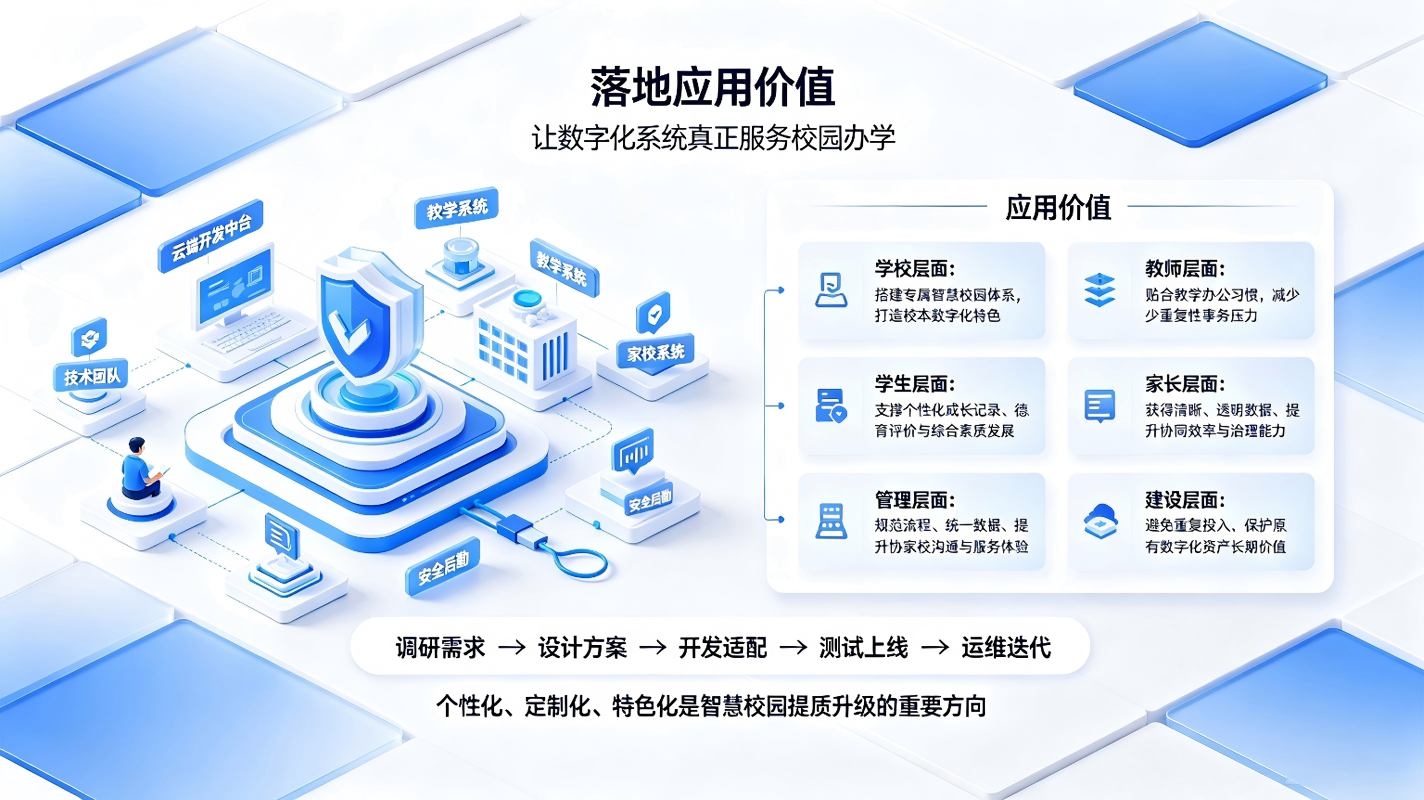 智慧校园定制开发服务方案：个性化校园数字化系统定制与落地部署(图4)