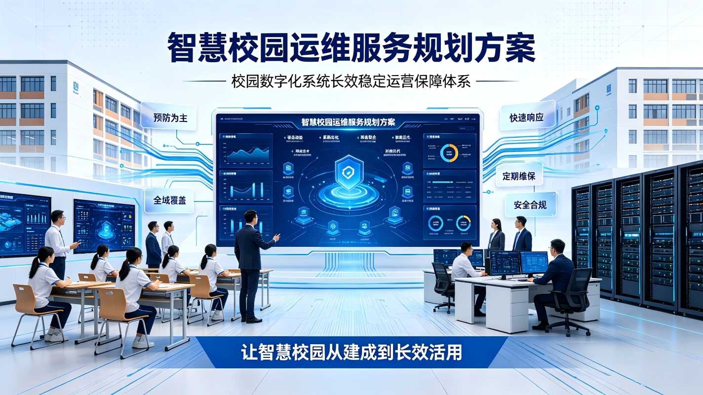 智慧校园运维服务规划方案：校园数字化系统长效稳定运营保障体系