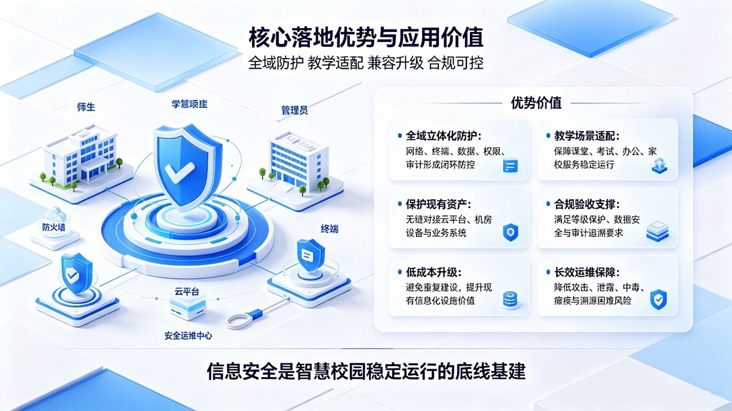 智慧校园信息安全解决方案：校园网络防护，数据合规与风险防控体系(图4)