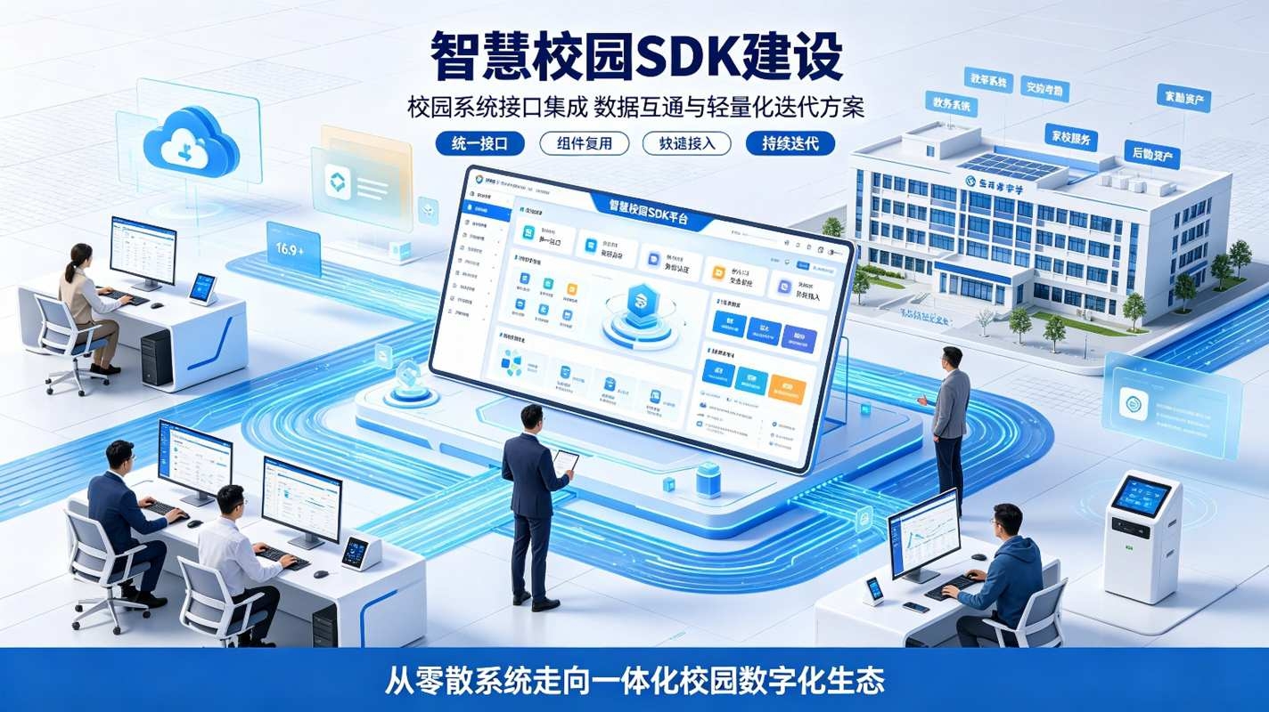 智慧校园SDK建设：校园系统接口集成，数据互通与轻量化迭代方案