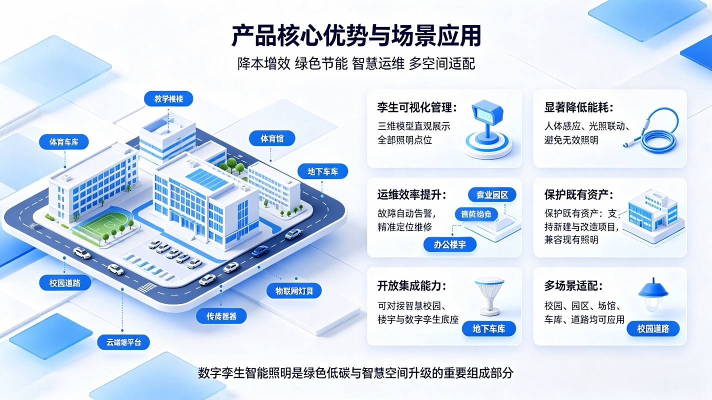 数字孪生智能照明系统：可视化智慧空间照明解决方案(图3)