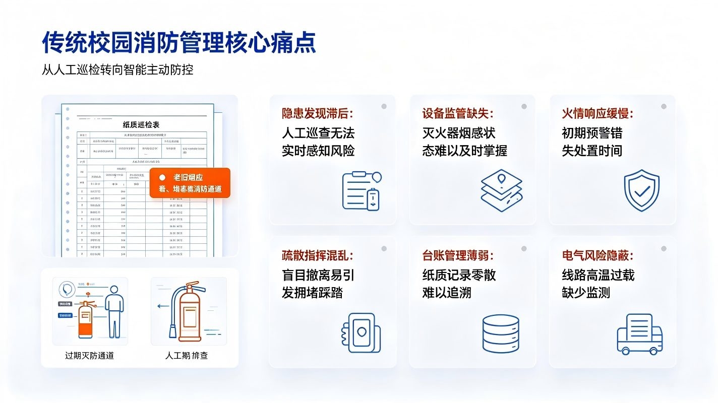 智慧校园消防系统建设方案:构建平安智慧校园消防安防体系(图2) 智慧校园消防系统建设方案:构建平安智慧校园消防安防体系(图2)