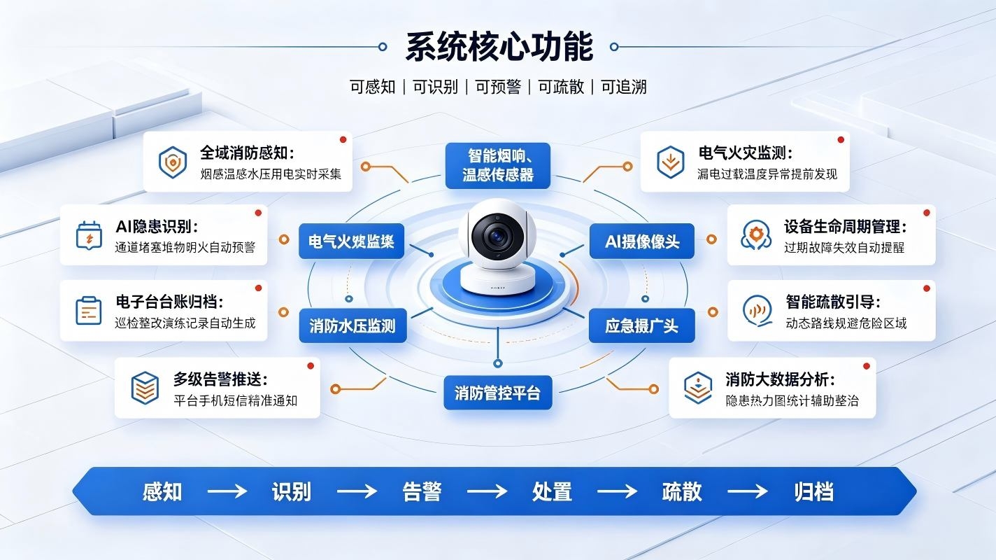 智慧校园消防系统建设方案:构建平安智慧校园消防安防体系(图3) 智慧校园消防系统建设方案:构建平安智慧校园消防安防体系(图3)