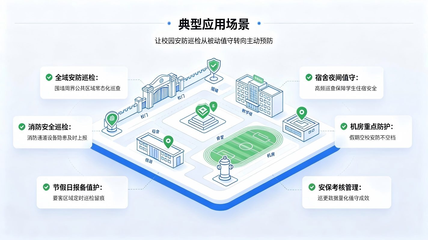智慧校园巡更系统建设方案：构建平安校园安防巡查体系(图4)