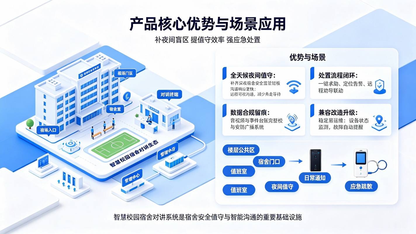 智慧校园宿舍对讲系统：学生宿舍安全值守与智能沟通解决方案(图4)