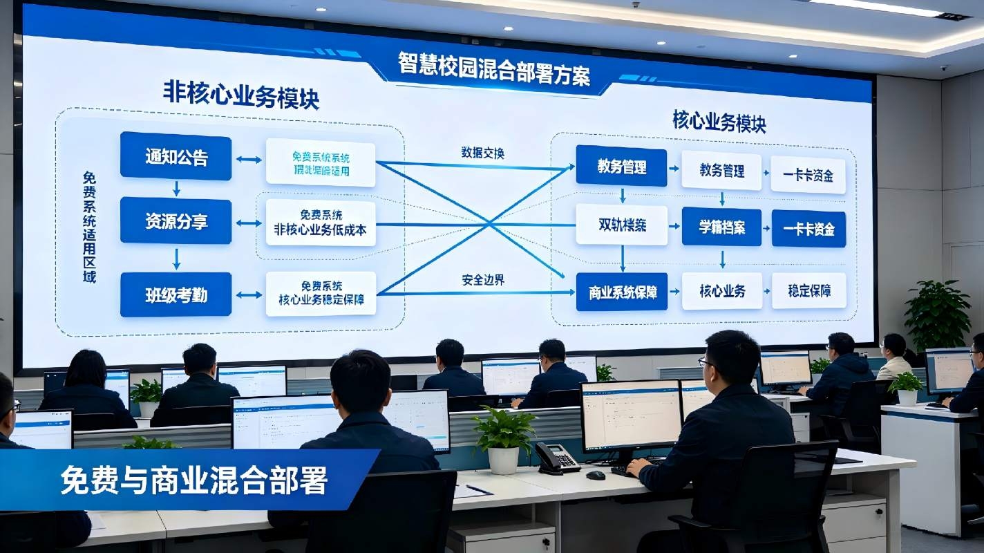 智慧校园免费系统:低成本数字化建设的机遇与风险(图4) 智慧校园免费系统:低成本数字化建设的机遇与风险(图4)