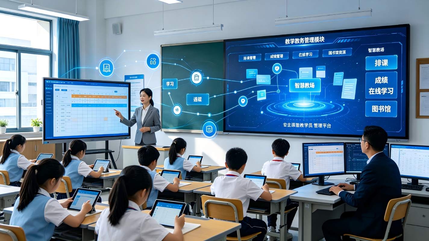 智慧校园功能模块有哪些:一文读懂智慧校园完整业务架构(图2) 智慧校园功能模块有哪些:一文读懂智慧校园完整业务架构(图2)