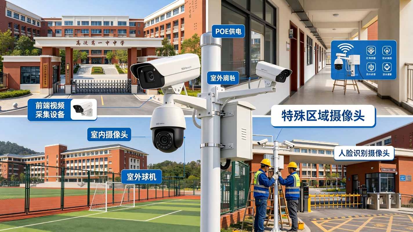 智慧校园监控系统设备清单(图2) 智慧校园监控系统设备清单(图2)
