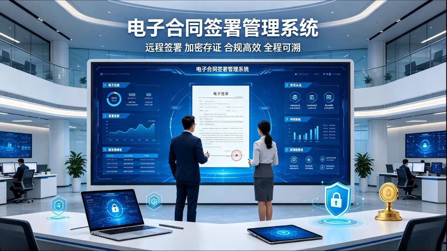电子合同签署管理系统：企业全流程电子化签约风控解决方案
