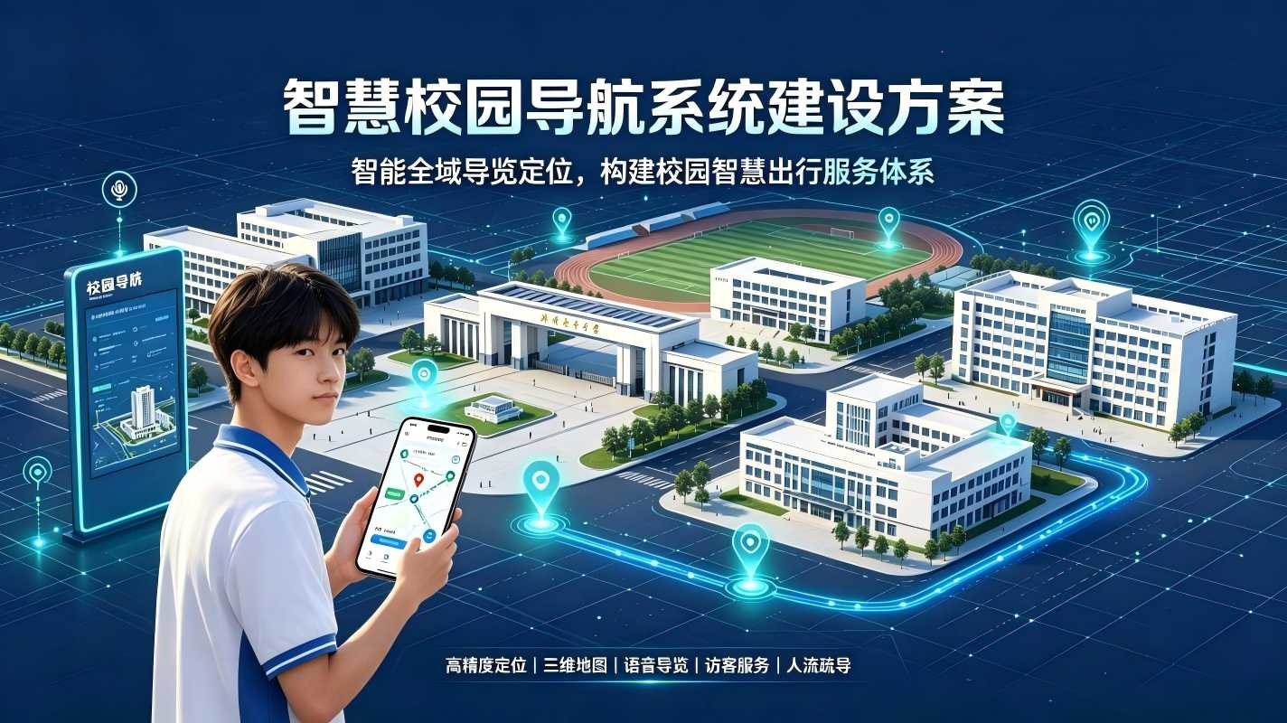 智慧校园导航系统建设方案:构建校园智慧出行服务体系(图1) 智慧校园导航系统建设方案:构建校园智慧出行服务体系(图1)