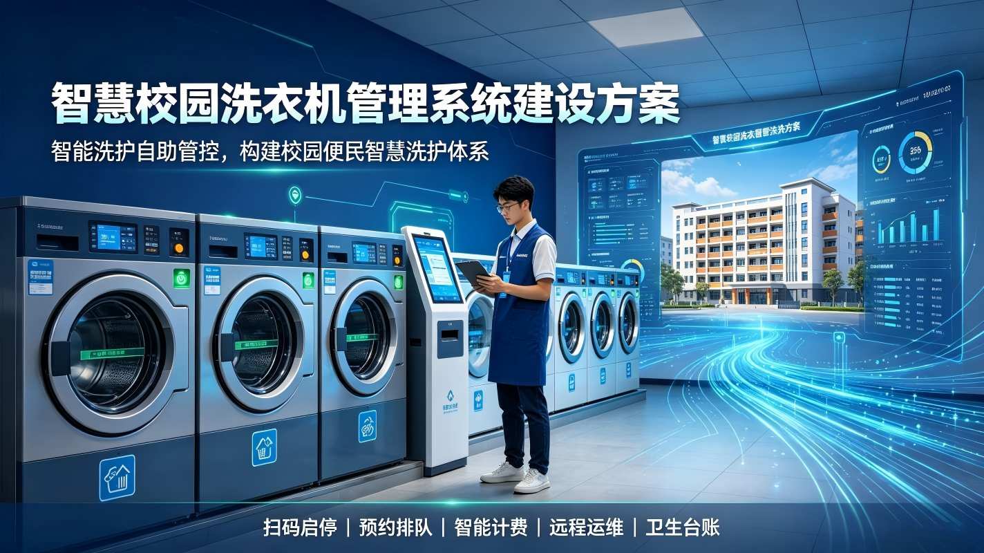 智慧校园洗衣机管理系统建设方案：构建校园便民智慧洗护体系