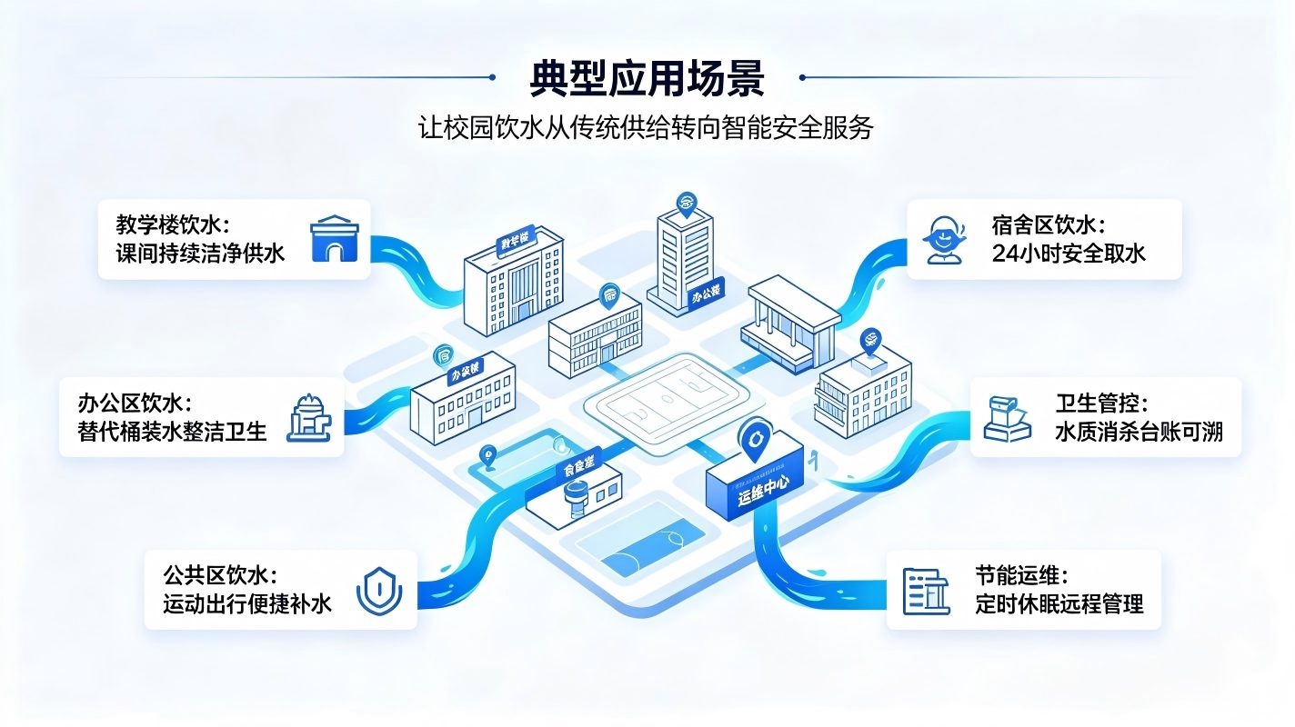 智慧校园直饮水管理系统建设方案：构建校园智慧健康饮水体系(图4)