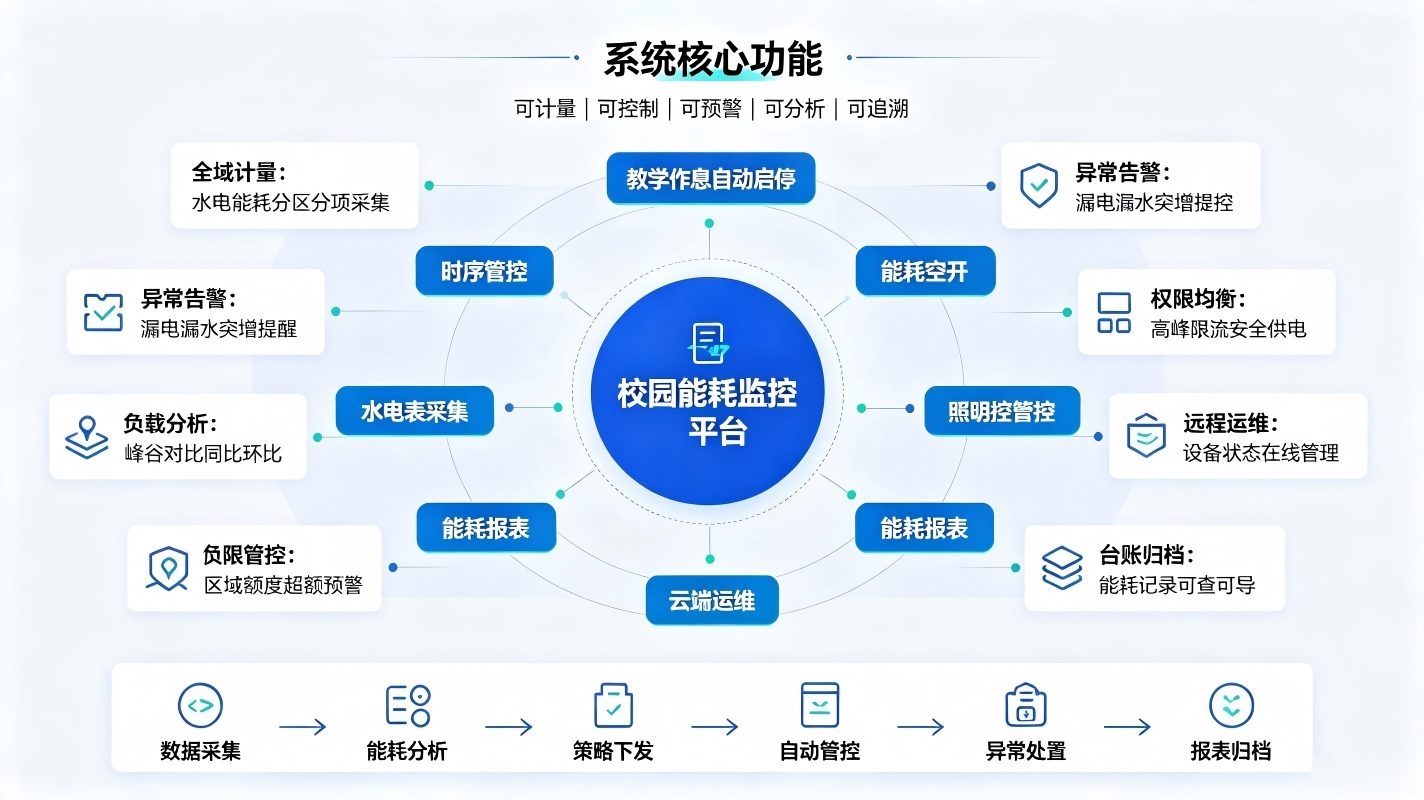 智慧校园节能系统建设方案：构建绿色低碳智慧校园体系(图3)
