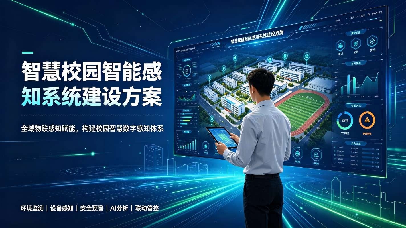 智慧校园智能感知系统建设方案:构建校园智慧数字感知体系(图1) 智慧校园智能感知系统建设方案:构建校园智慧数字感知体系(图1)
