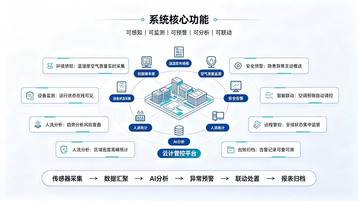 智慧校园智能感知系统建设方案:构建校园智慧数字感知体系(图3) 智慧校园智能感知系统建设方案:构建校园智慧数字感知体系(图3)