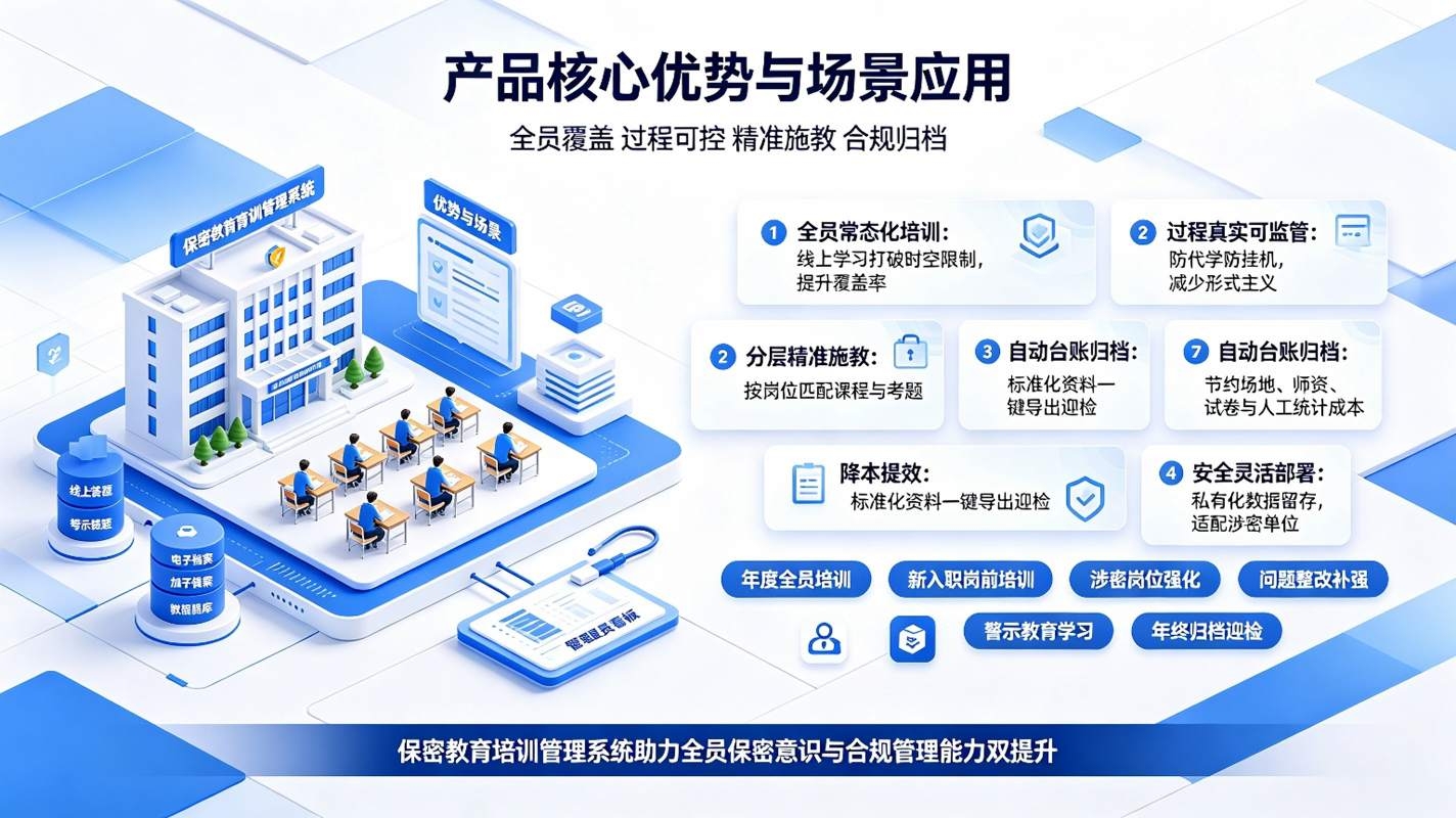 保密教育培训管理系统:全员保密宣教与合规台账一体化方案(图4) 保密教育培训管理系统:全员保密宣教与合规台账一体化方案(图4)