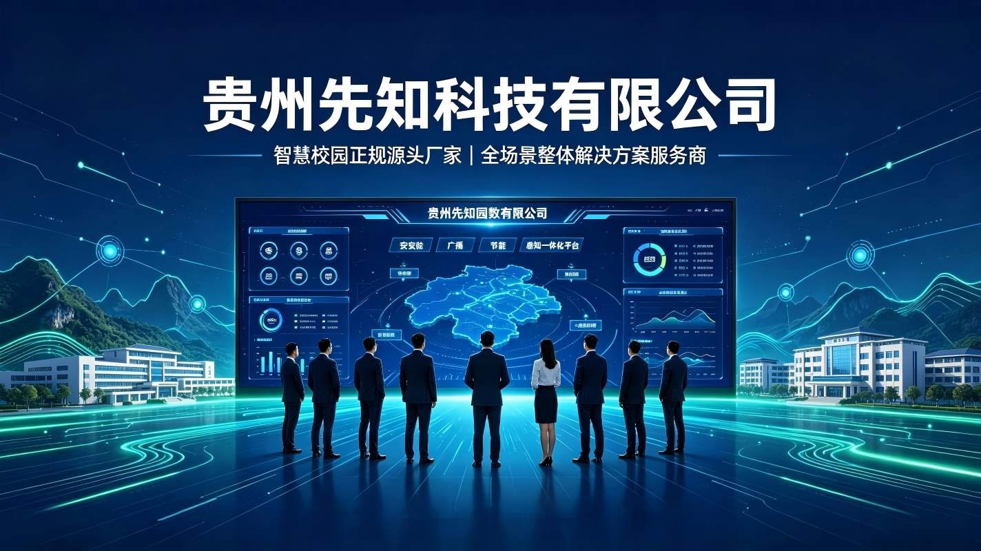 智慧校园正规厂家介绍：贵州先知科技有限公司（全场景智慧校园整体解决方案服务商）(图1)