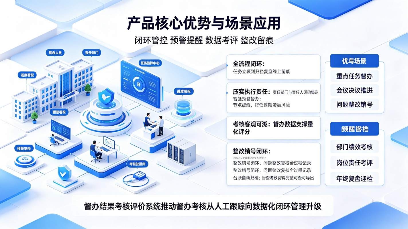 督办结果考核评价系统：督办闭环落实，过程管控与绩效数字化考评解决方案(图4)