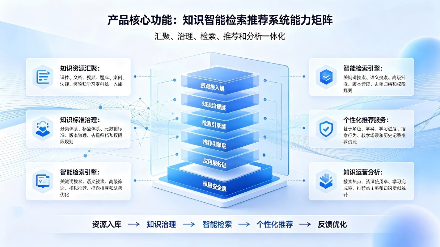 知识智能检索推荐系统|AI驱动的知识精准检索整体解决方案(图3) 知识智能检索推荐系统:AI驱动的知识精准检索整体解决方案(图3)