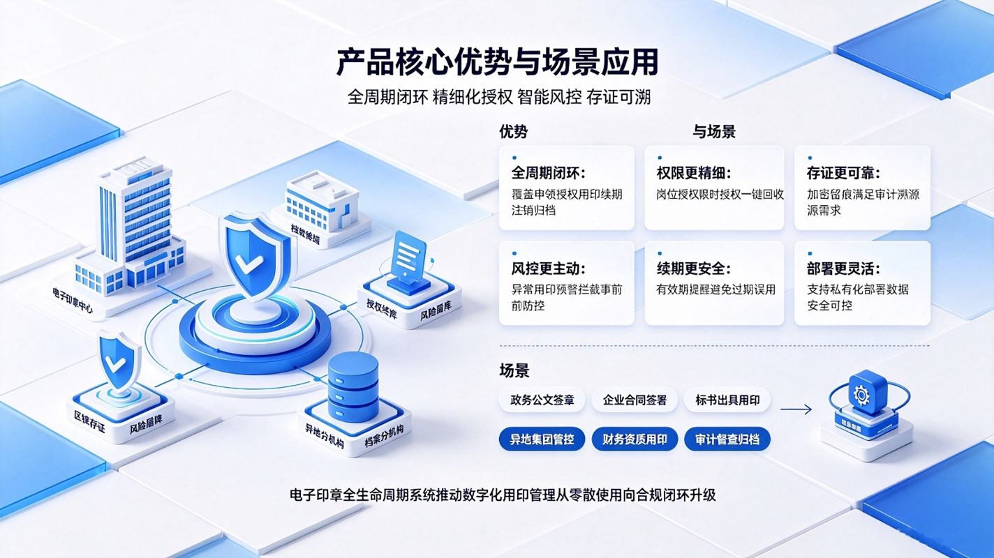 电子印章全生命周期系统:电子印章一体化管理方案(图4) 电子印章全生命周期系统:电子印章一体化管理方案(图4)