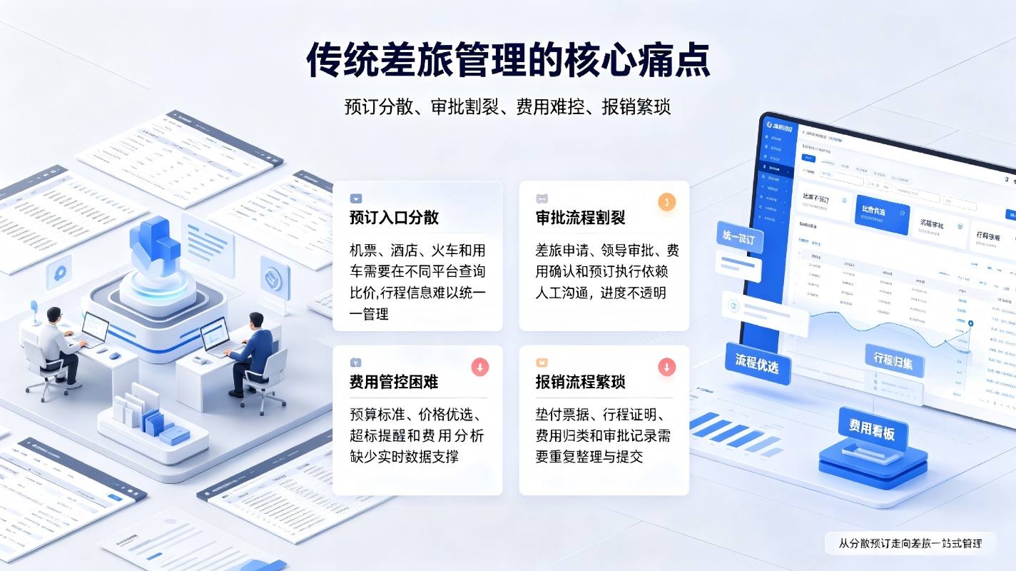 差旅一站式预订系统:差旅全流程数字化管理与智能预订解决方案(图2) 差旅一站式预订系统:差旅全流程数字化管理与智能预订解决方案(图2)