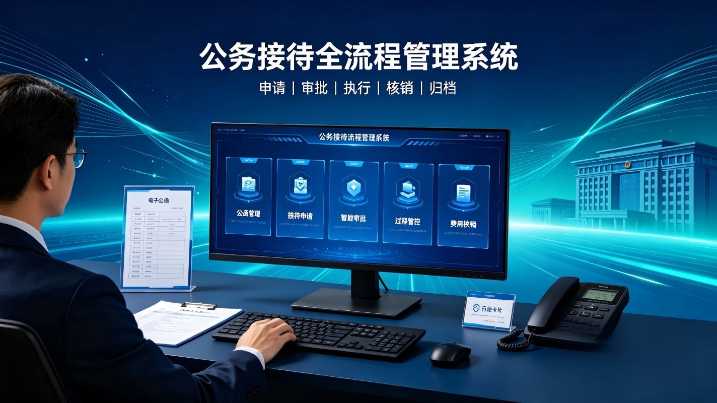 公务接待全流程管理系统：一站式闭环管控，实现接待合规智能化