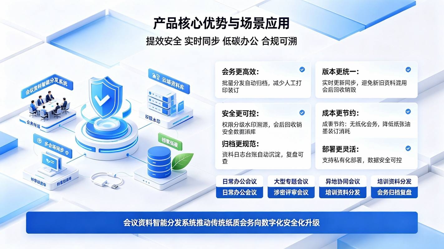 会议资料智能分发系统:会前自动分发,会中实时同步,会后安全归档解决方案(图4) 会议资料智能分发系统:会前自动分发,会中实时同步,会后安全归档解决方案(图4)