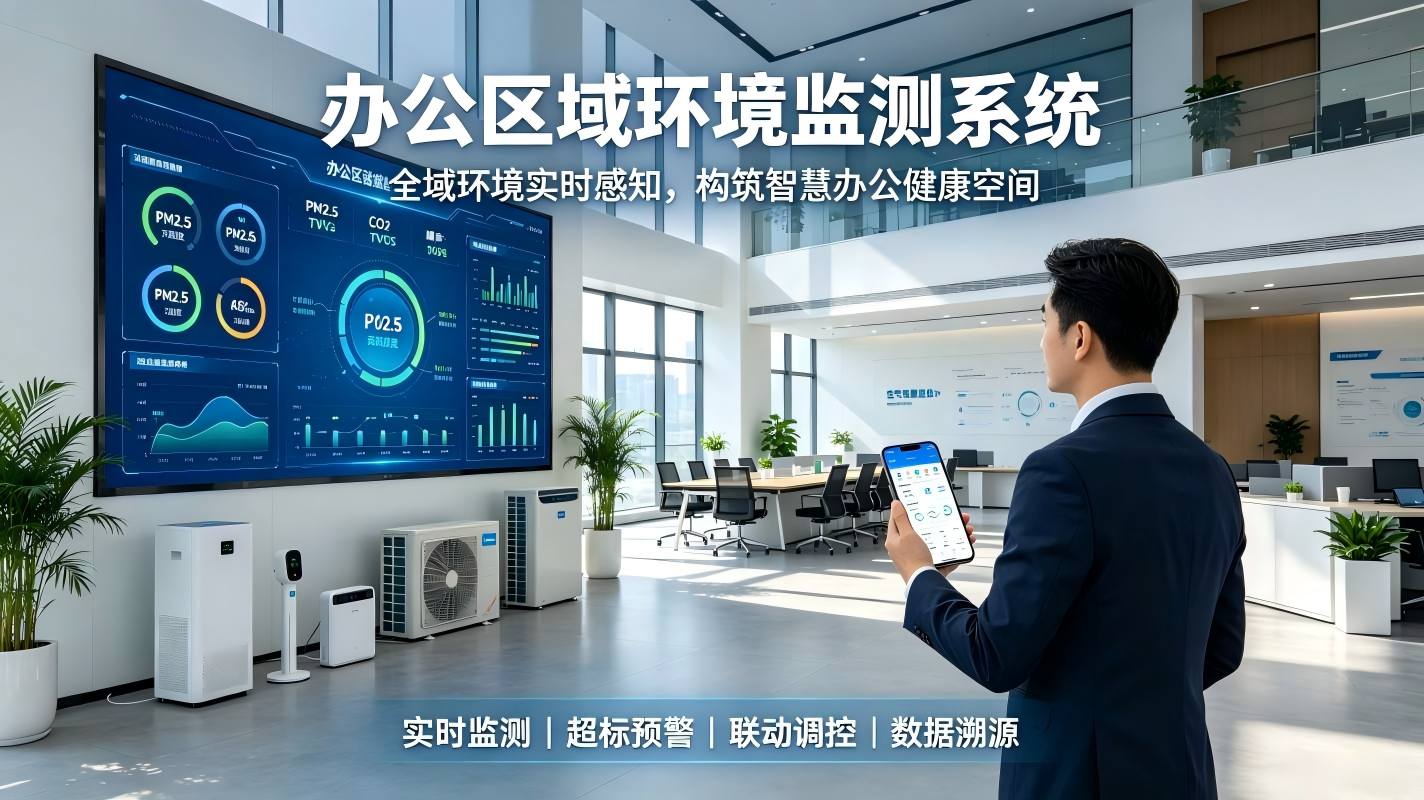 办公区域环境监测系统：构筑智慧办公健康空间