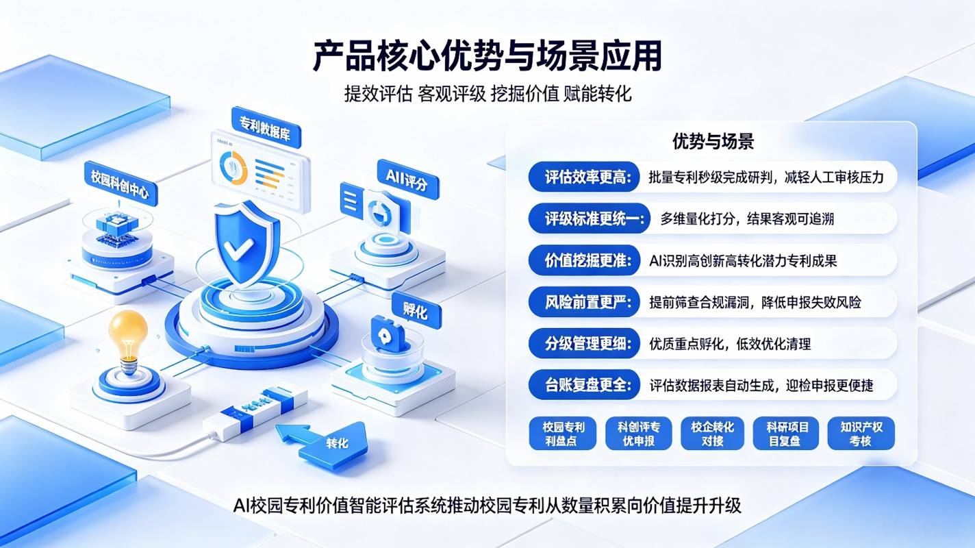AI校园专利价值智能评估系统：高校专利智能评级与成果转化赋能方案(图4)