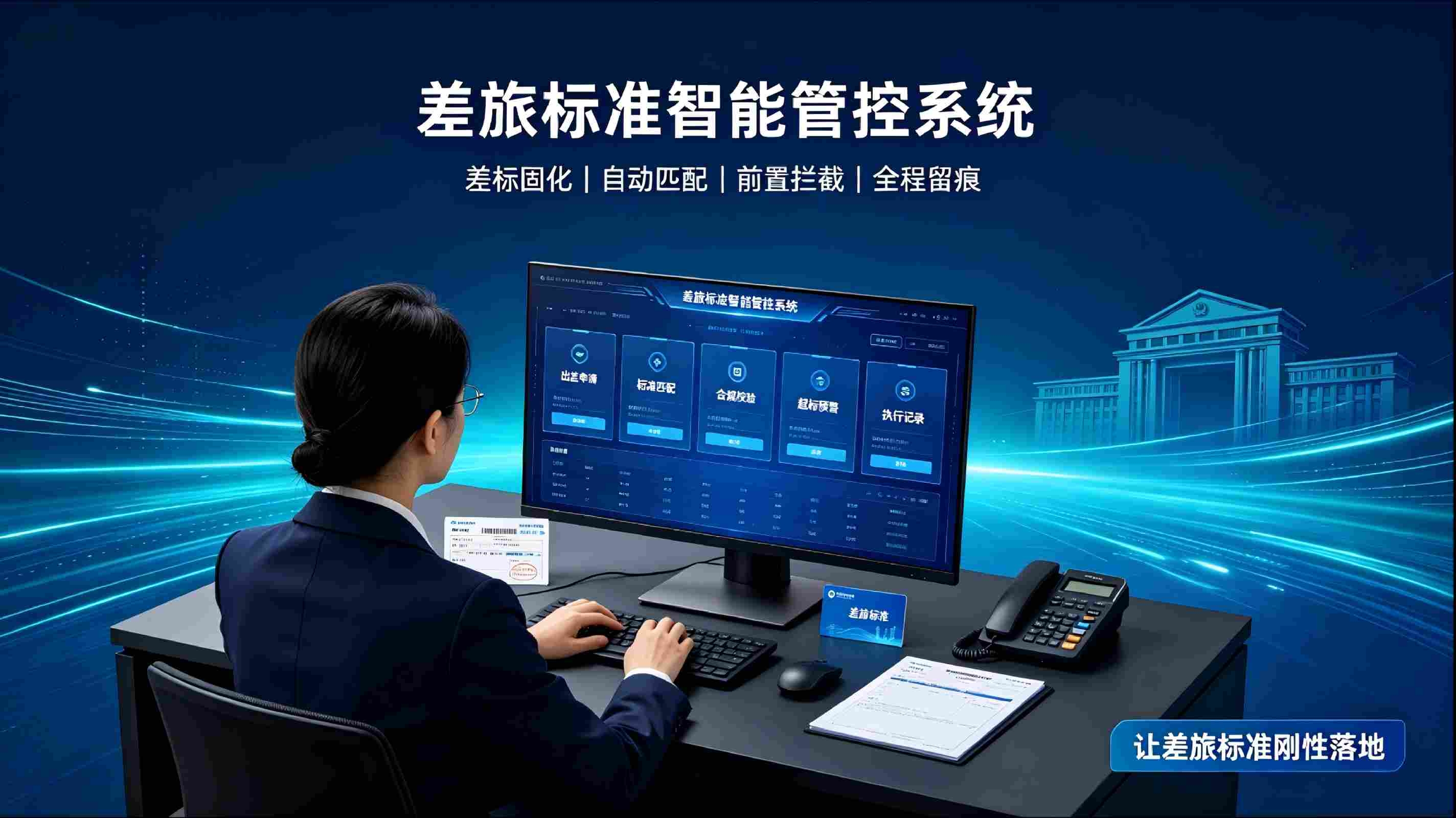 差旅标准智能管控系统；固化差旅合规体系，杜绝超标乱象
