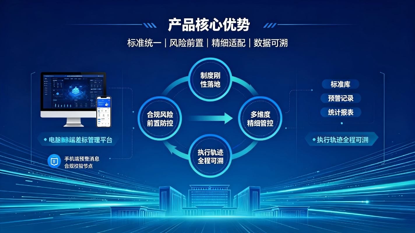 差旅标准智能管控系统；固化差旅合规体系，杜绝超标乱象(图4)