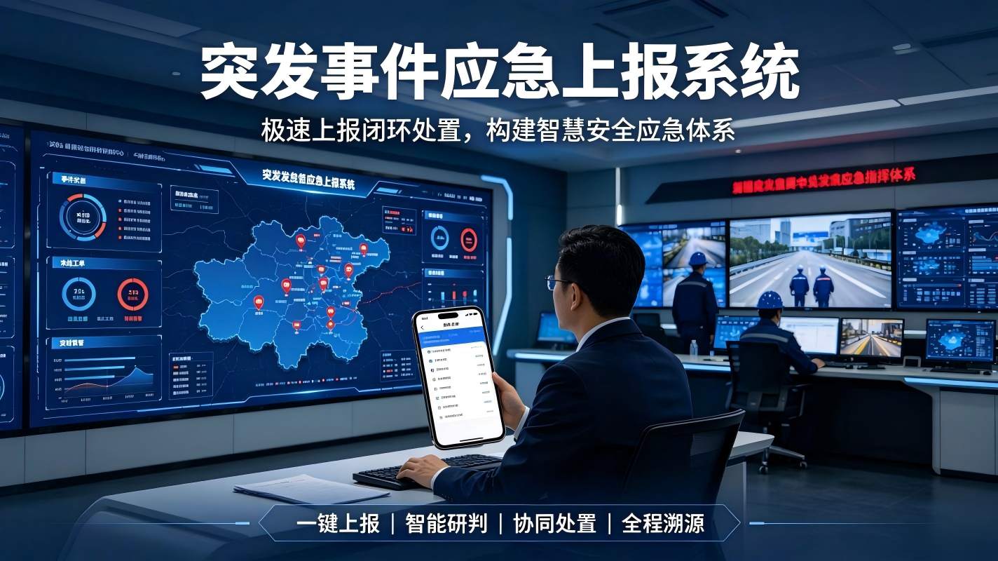 突发事件应急上报系统：构建智慧安全应急体系