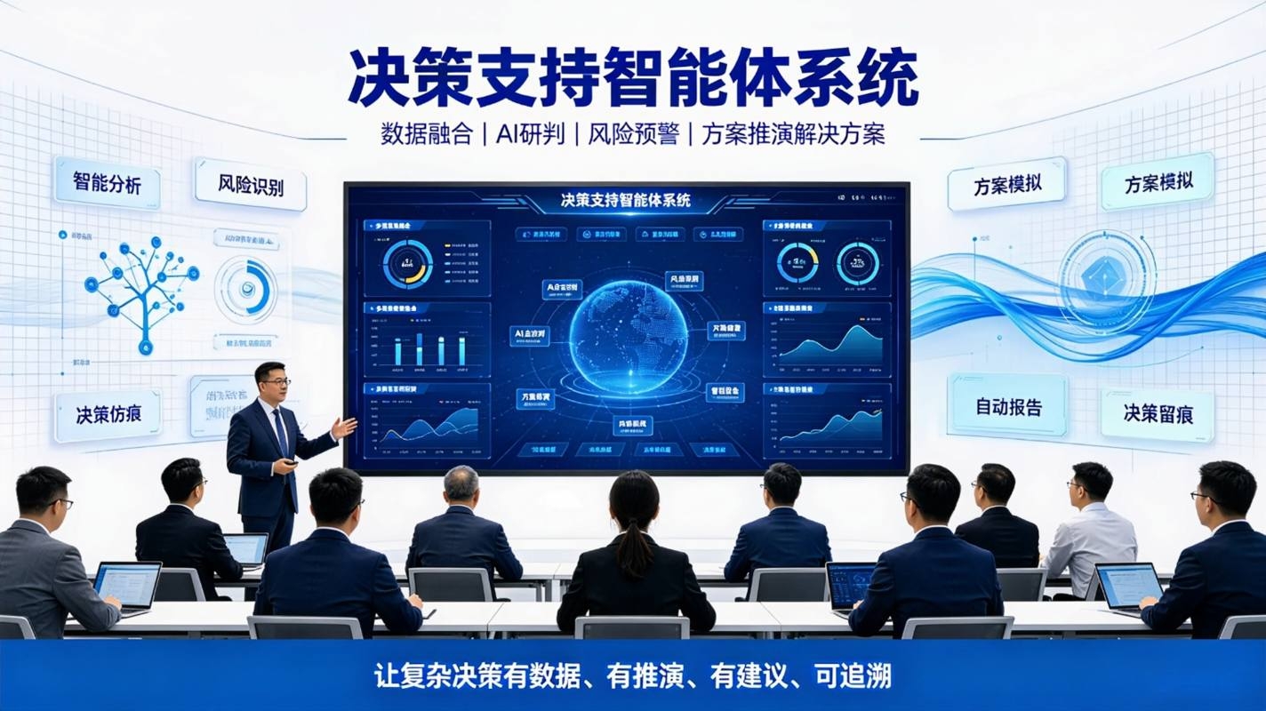 决策支持智能体系统：数据洞察与智能辅助决策解决方案